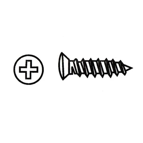 STAINLESS STEEL SCREW, #10 X 1"