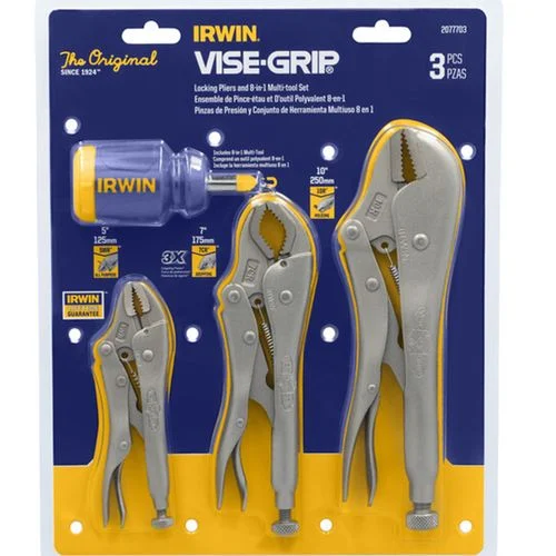 Stanley Black and Decker Locking Plier Tool 3-Piece