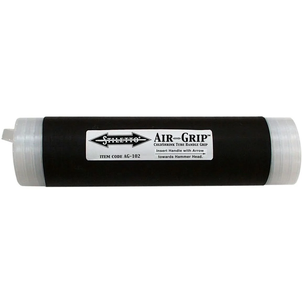 Stiletto AG-102 8-in. AirGrip Cold Shrink Handle Wrap Tube