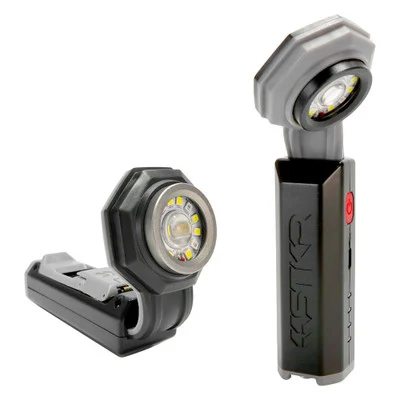 STKR Concepts 00168 FLEXiT 400 lm LED Flexible Pocket Black/Grey Cordless Light