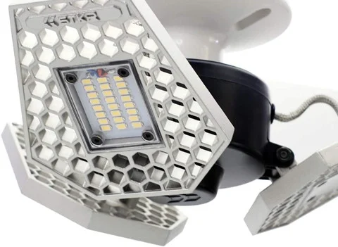 STKR Concepts 00342-2 TRi LIGHT 4000 Lumen Screw-In Motion-Activated Shop Light