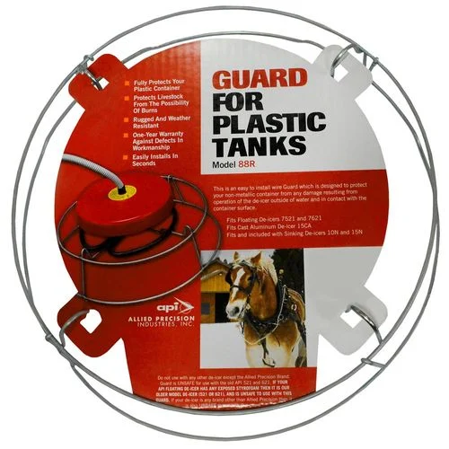 Stock Tank Warmer Guard, Galvanized