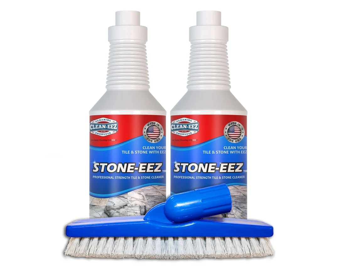 Stone-eez2 Bottle Kit with Free Stand-Up Grout Brush