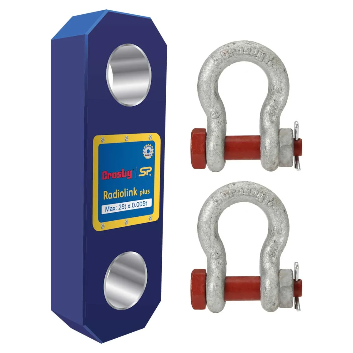 Straightpoint CP6T5 6.5 T Compound Plus with 2 Crosby 7/8" Shackles