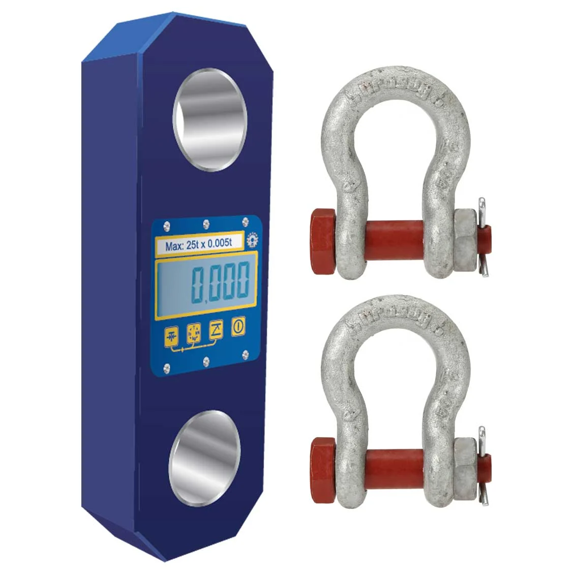 Straightpoint LLP1T 1 T Loadlink Plus with 2 Crosby 5/8" Shackles