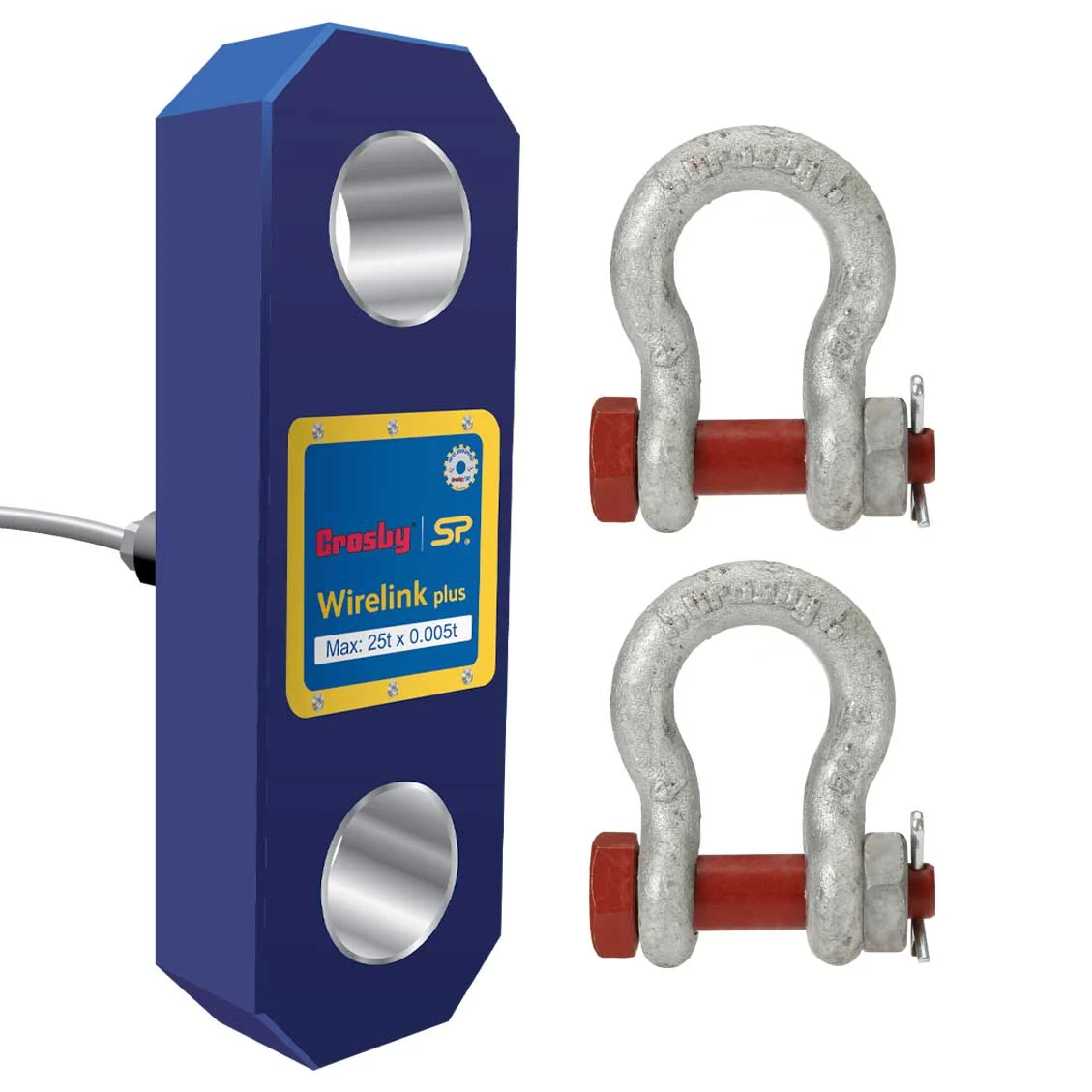 Straightpoint WLP1T 1 T Wirelink Plus with 2 Crosby 5/8" Shackles