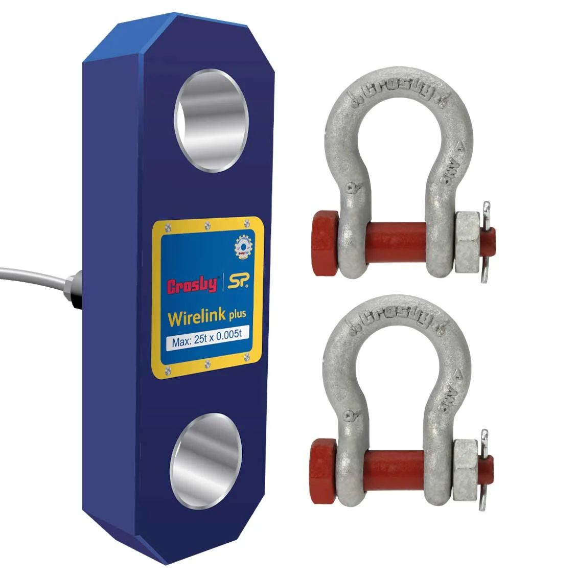 Straightpoint WLP35T 35 T Wirelink Plus with 2 Crosby 2" Shackles