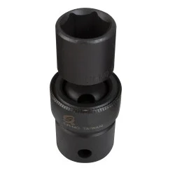 Sunex 1/2" Drive Standard 6 Point Flex Impact Socket 22mm (222UM)