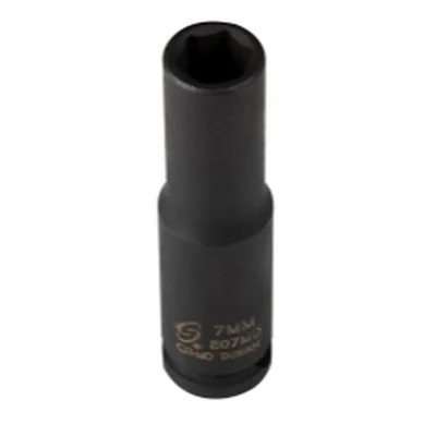 Sunex 1/4" Drive 6 Point Deep Impact Socket 7mm (807MD)