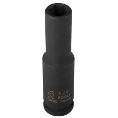 Sunex 1/4" Drive 6 Point Deep Impact Socket (808D)