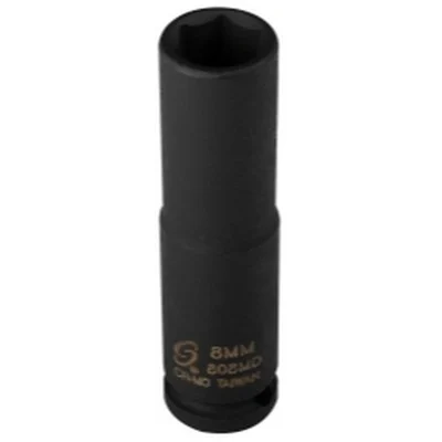 Sunex 1/4" Drive 6 Point Deep Impact Socket 8mm (808MD)