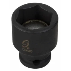 Sunex 1/4" Drive 6-Point Magnetic Impact Socket, 12mm (812MMG)