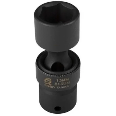 Sunex 1/4" Drive 6 Point Universal Impact Socket 13mm (813UM)