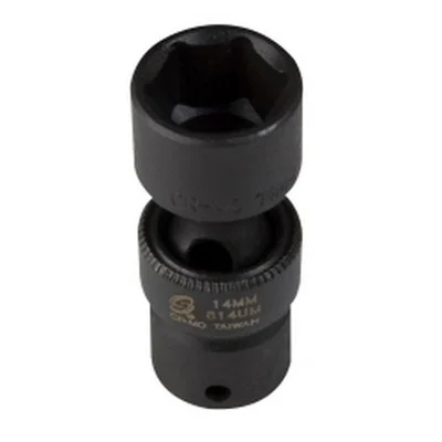 Sunex 1/4" Drive 6 Point Universal Impact Socket 14mm (814UM)
