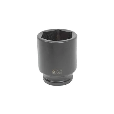Sunex 1" Drive Deep 6 Point Impact Socket - 3-1/8" (5100D)