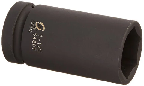 Sunex 1-Inch Drive Deep Thin Wall Impact Socket, 1-1/2-Inch (548DT)