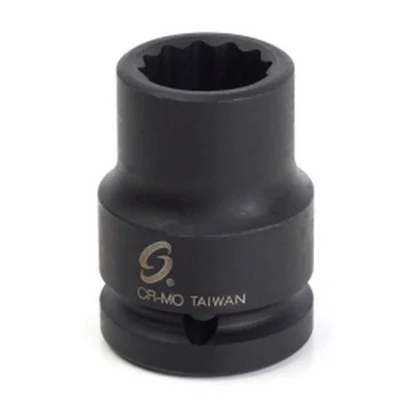 Sunex 3/4" Drive 12 Point Thin Wall Impact Socket, 17mm (417MZT)