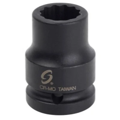 Sunex 3/4" Drive 12 Point Thin Wall Impact Socket, 5/8" (420ZT)