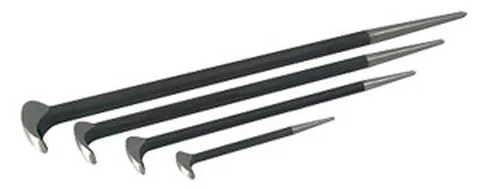 Sunex 4 Piece Rolling Head Pry Bar Set (9804)