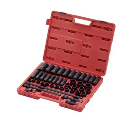 Sunex 43 Pc. Complete Metric 1/2" Impact Socket Master Set (2569)