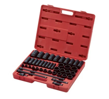 Sunex 43 Pc. Complete SAE 1/2" Impact Socket Set (2568)