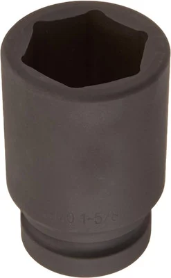 Sunex Tools 1" Drive Deep 6 Point Impact Socket 1-5/8" (552D)