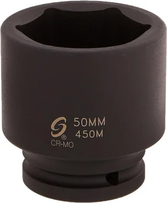 Sunex Tools 3/4" Drive 6-Point Impact Socket, Metric 50mm (450M)
