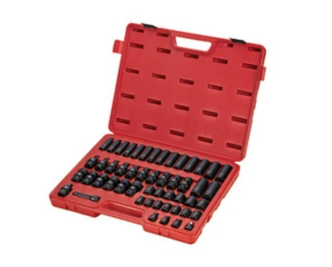 Sunex Tools 51 Piece Metric Master Impact Socket Set, 3/8" Drive (3351)