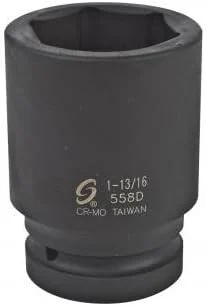 Sunex Tools 564D 1" Drive Deep 6 Point Impact Socket 2"