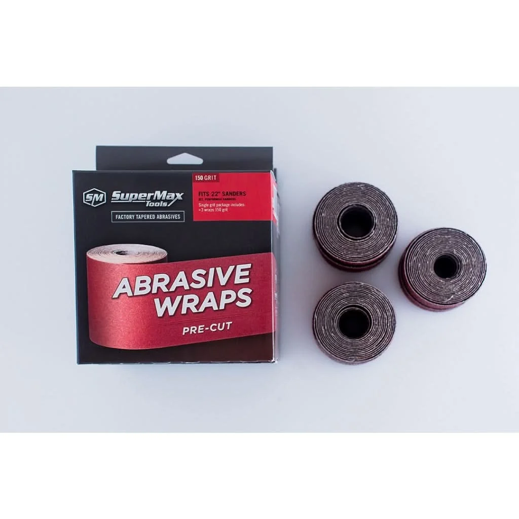 Supermax 60-4150 150-Grit, 22" Drum, 3-Pack