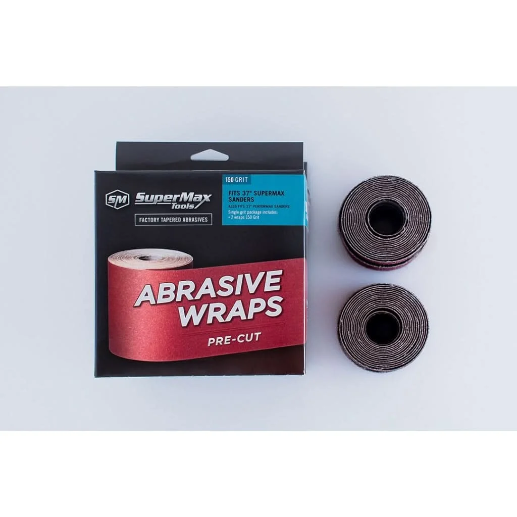 Supermax 60-7180 180-Grit, 37" Drum, 2-Pack