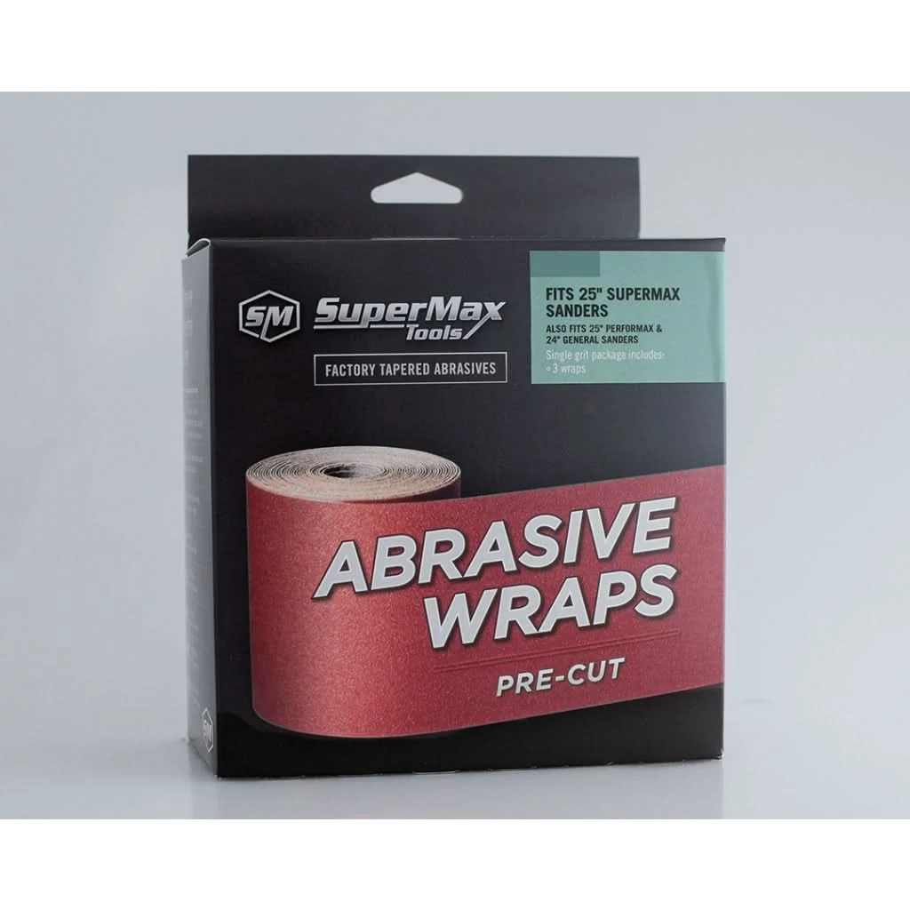Supermax 625-180 180-Grit, 25" Drum, 1-Pack