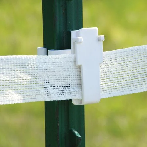 T-Post Insulators, Tape or Rope, 25 Pack