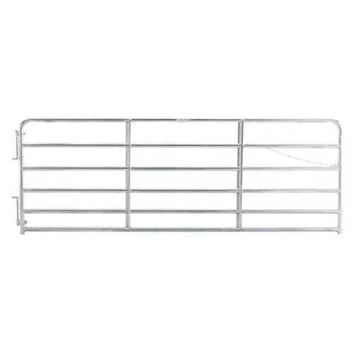 Tarter Galvanized Bull Gate, 8 Ft., 6 Bar