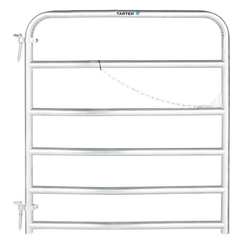 Tarter Galvanized Tube Gate 4 Foot 6 Bar