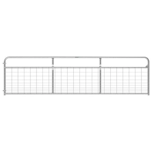 Tarter Watchman Galvanized Wire Mesh Gate 16 ft.