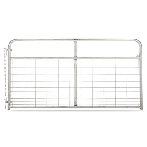 Tarter Watchman Galvanized Wire Mesh Gate 8 ft.