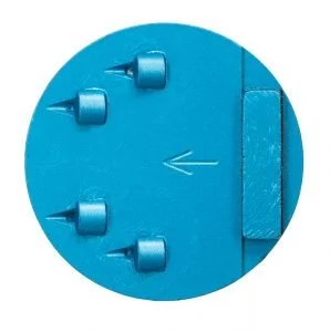 TC - 3” 4x 1/4 Round PCDs with Stabilizer Segment