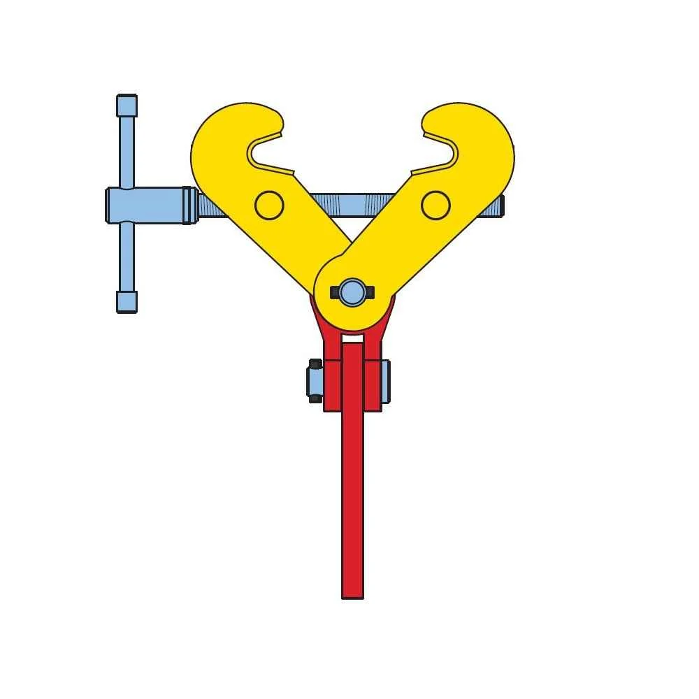 Terrier FSVSU 4 Ton Screw Beam Lifting Clamp - 956400