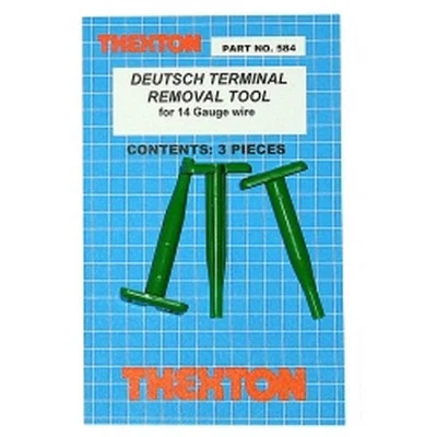 Thexton Deutsch Terminal Removal Tool Green Size 14 (584)