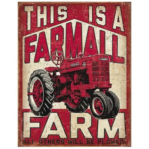 This is Farmall Farm Sign