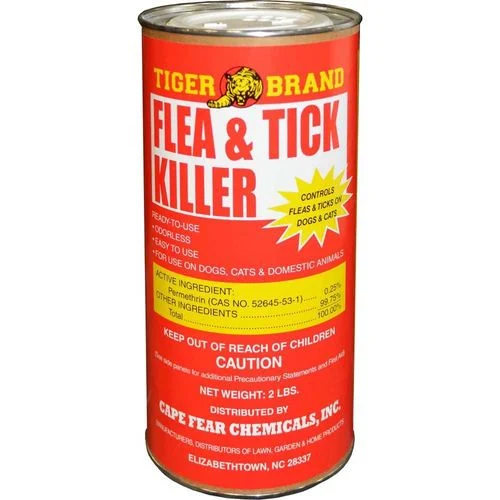 Tiger Brand Flea And Tick Killer 2 Pound Shaker Can
