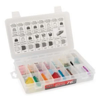Titan Tools Automotive Plug-In Fuse Assortment 76-Piece (45276)