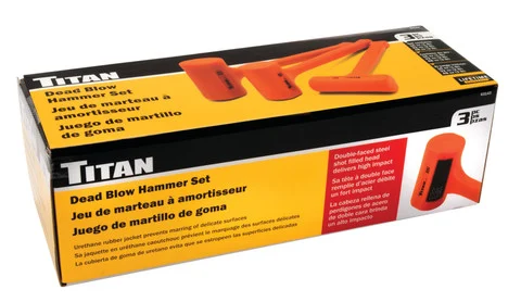 Titan Tools Dead Blow Hammer Set 3-Piece (63143)