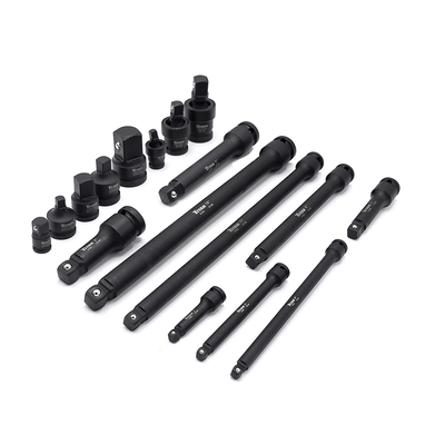 Titan Tools Impact Adaptor & Wobble Extension Set 17-Piece (81483)