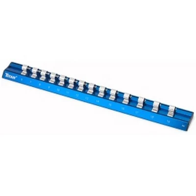 Titan Tools Metric Magnetic Aluminum Socket Rail 3/8" Drive (38098)