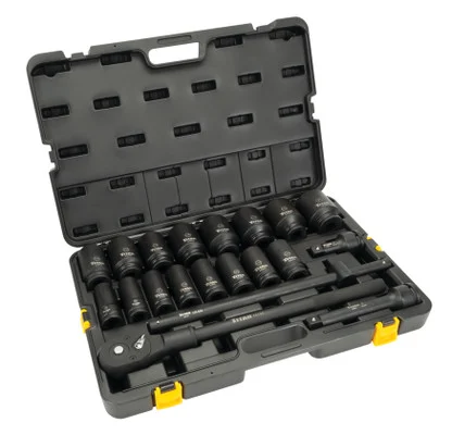 Titan Tools SAE Impact Socket Set 3/4" Drive 6-Point 20-Piece (44001)