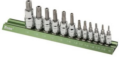Titan Tools Tamper-Resistant Torx Bit Set 12-Piece (16121)