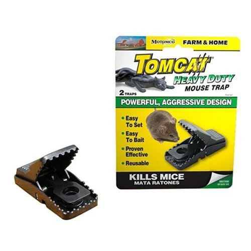 Tomcat Heavy Duty Reusable Mouse Trap (2 Per Pack)