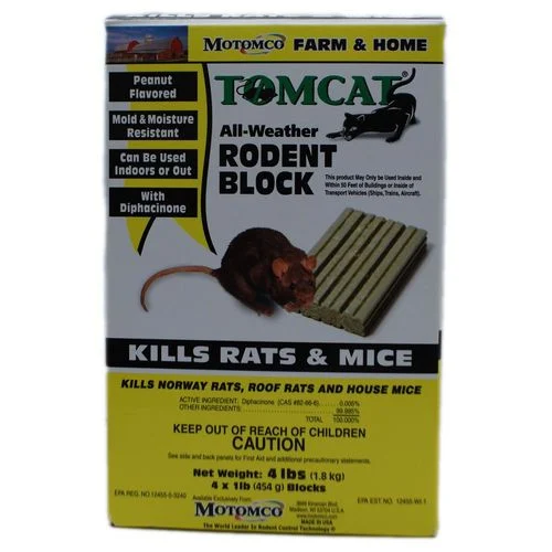 TomcatAll-Weather Rodent Block, 4 Blocks